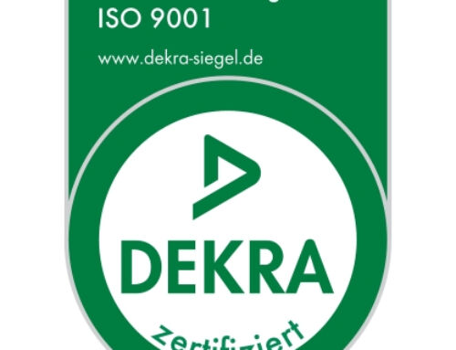 ISO 9001 zertifiziert durch DEKRA