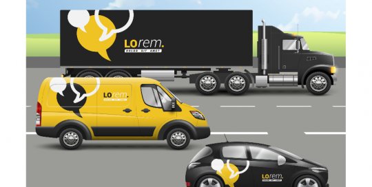 Außenwerbung Autobahn