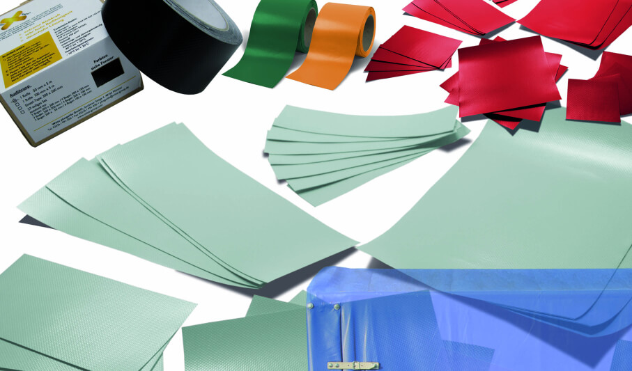 Repair tapes and adhesive tapes