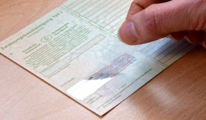 Aufkleber für Behörden