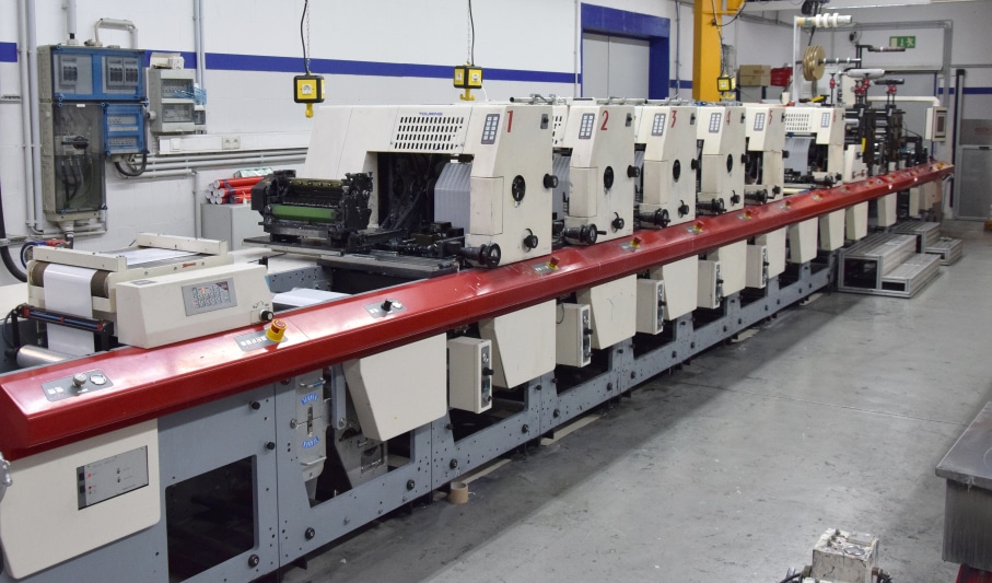 Siebdruck und Flexodruck