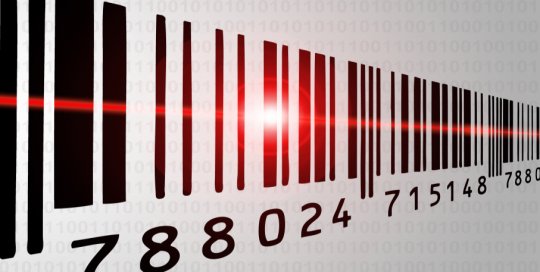 Laseretikett Barcode