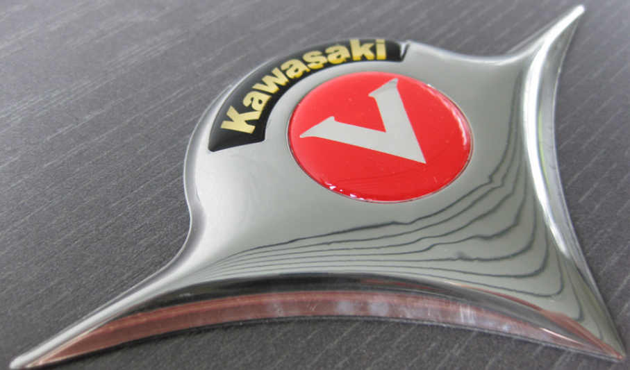 plusCHROME-Emblem "Kawasaki"