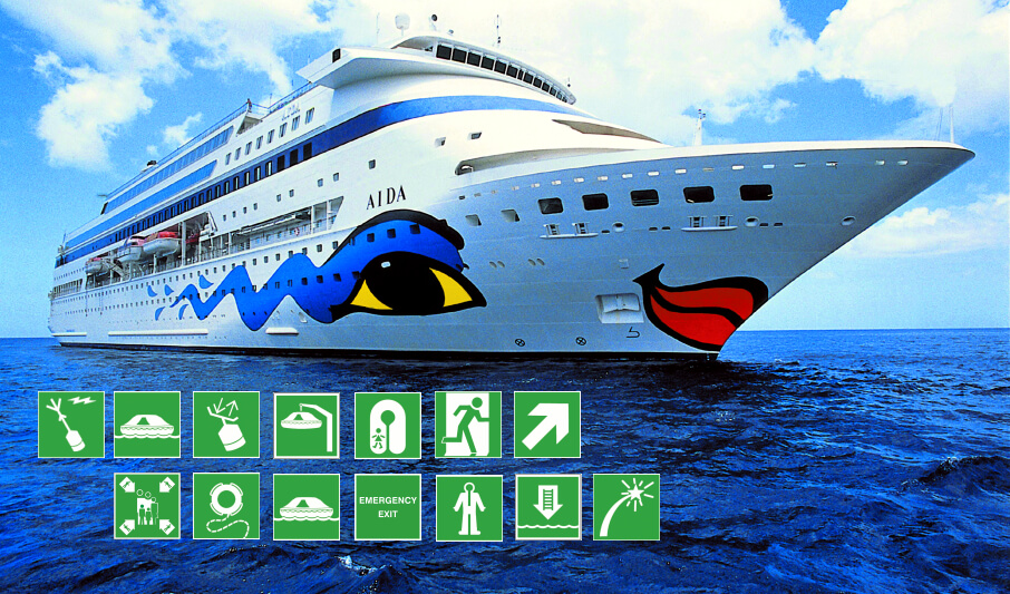 Bodennahes Sicherheitsleitsystem