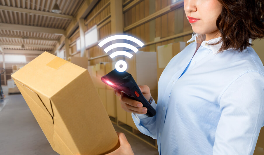 RFID-Anwendung Lager