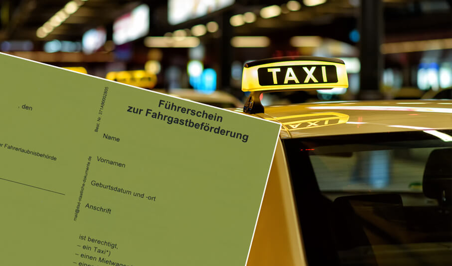 Driving licence for transporting passengers