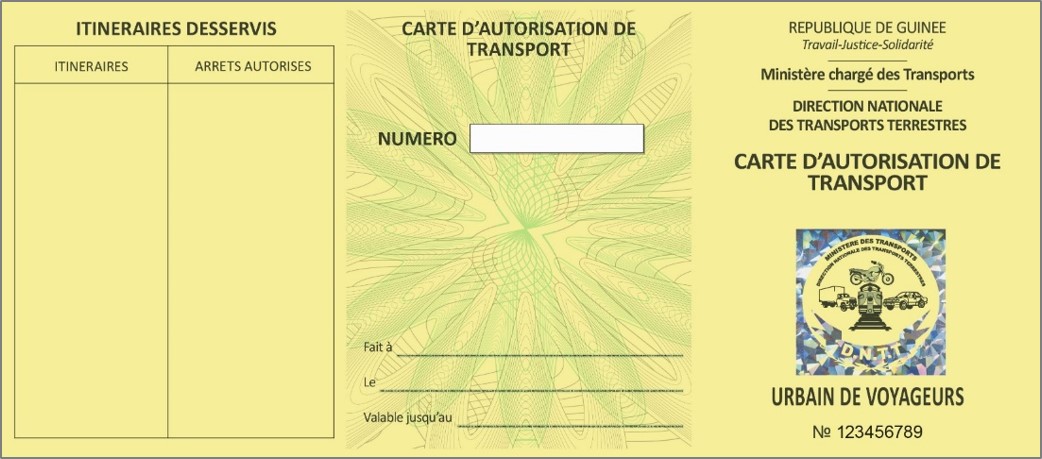 Autorización de transporte