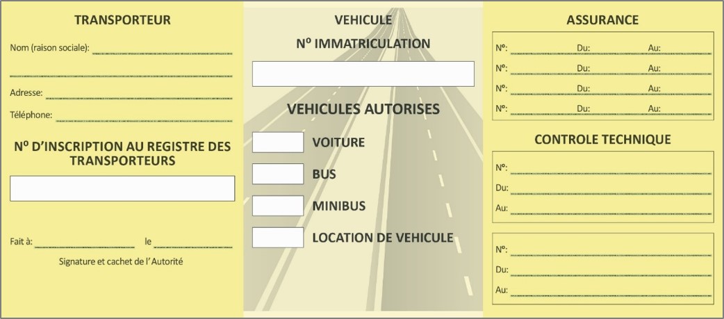 Autorización de transporte