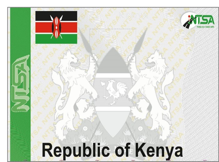 La etiqueta del parabrisas