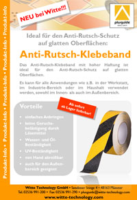 Witte plusguide: Anti-Rutsch-Klebeband