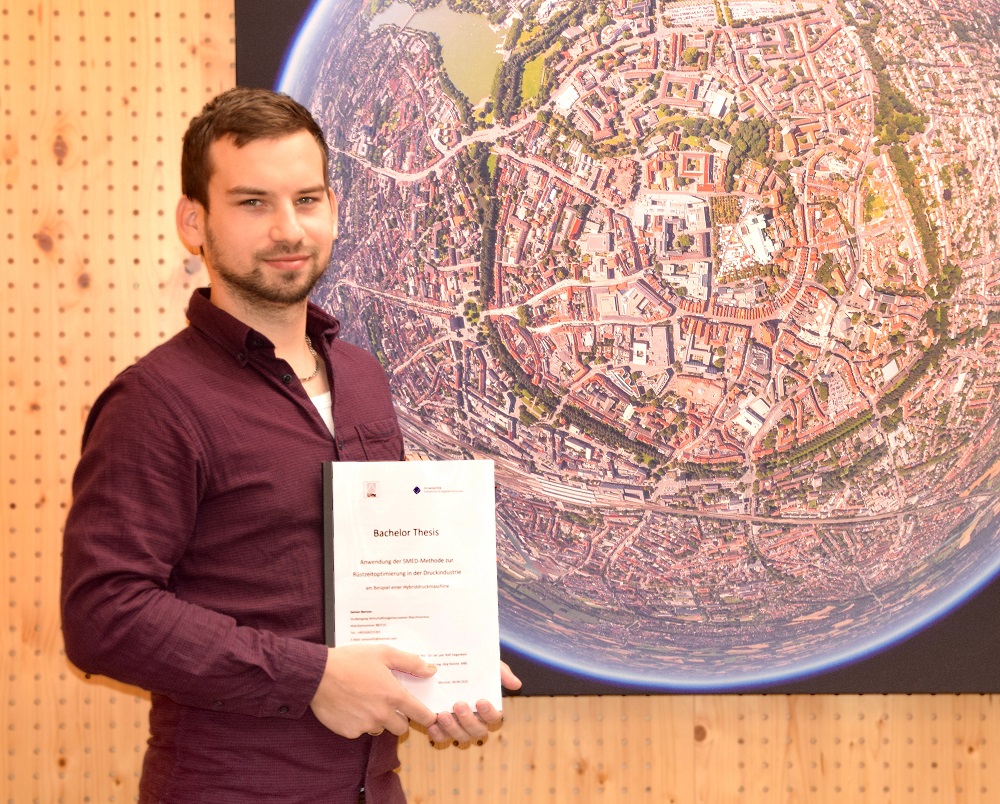 Werkstudent erhält B.Sc.