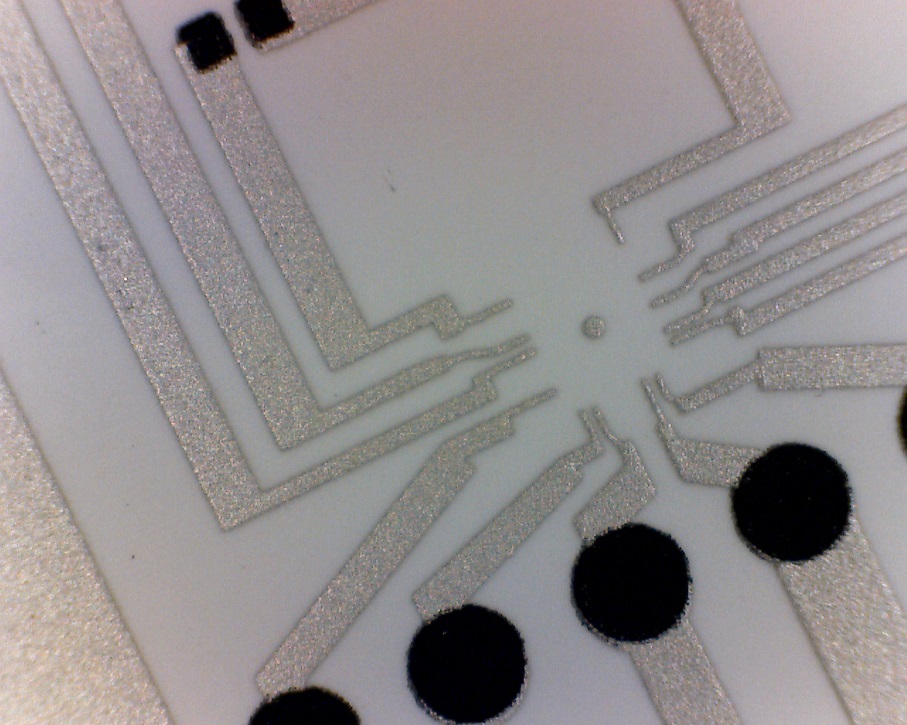 Gedruckte Batterie Printed electronics