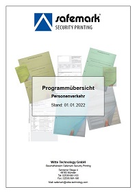 Broschüre Personenverkehr