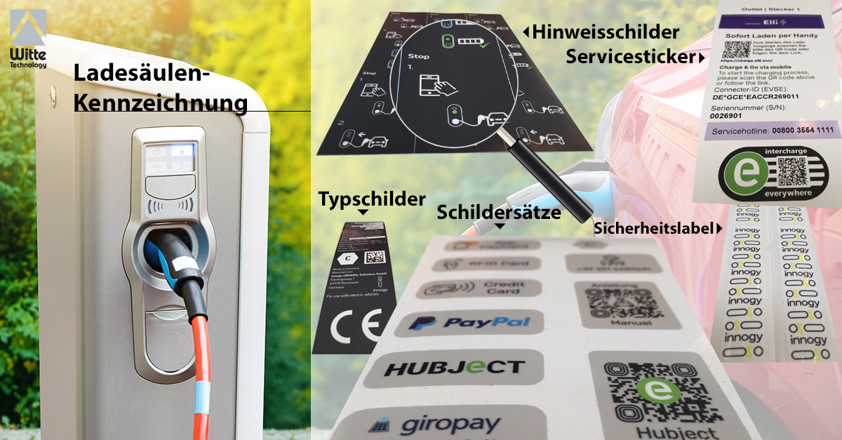 Witte Technology - E-Ladesäulenkennzeichnung