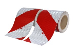 Kfz Warnmarkierung als Rolle