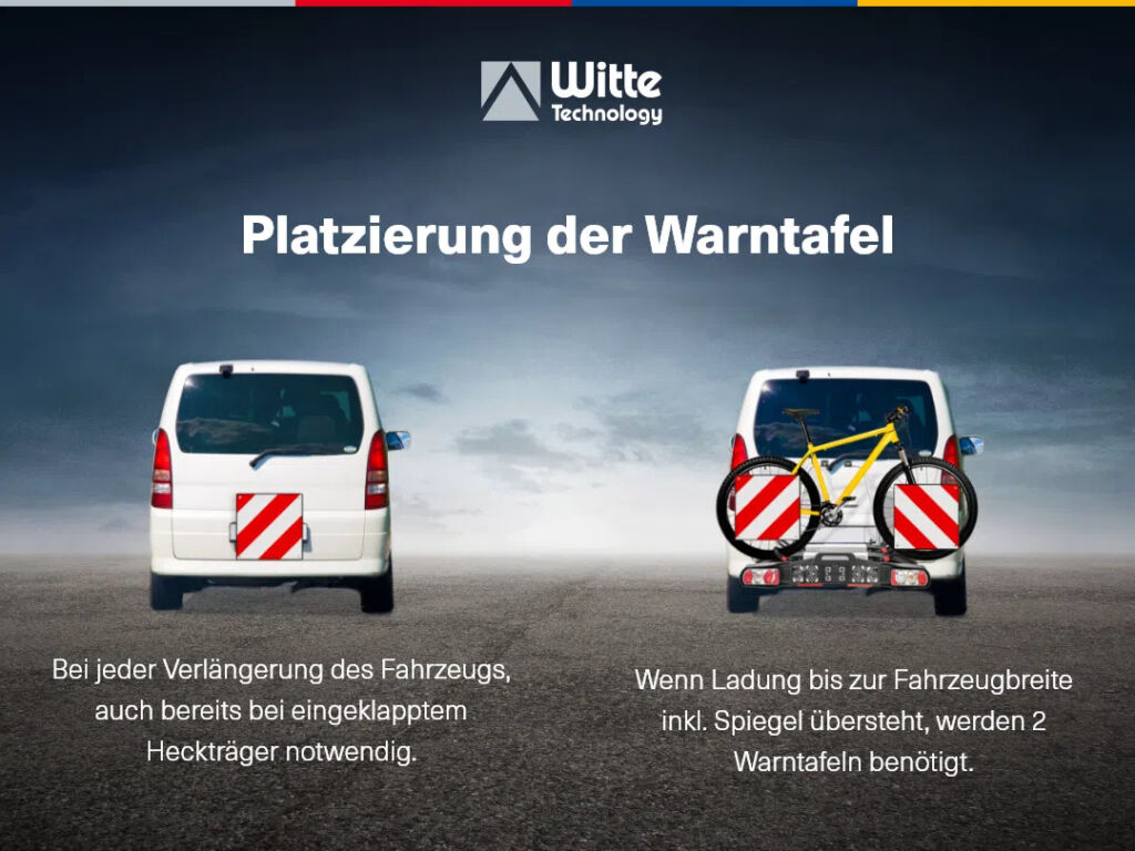 Platzierung der Warntafel 2024