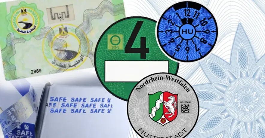 Sicherheitsetiketten – Security printing von Witte safemark Sicherheitsetiketten - Security printing von Witte safemark