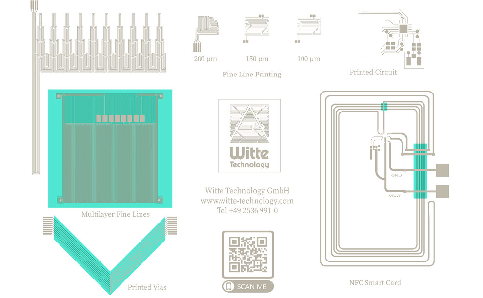 Fine Line Produktion für leitfähige Strukturen Fine Line Produktion für leitfähige Strukturen