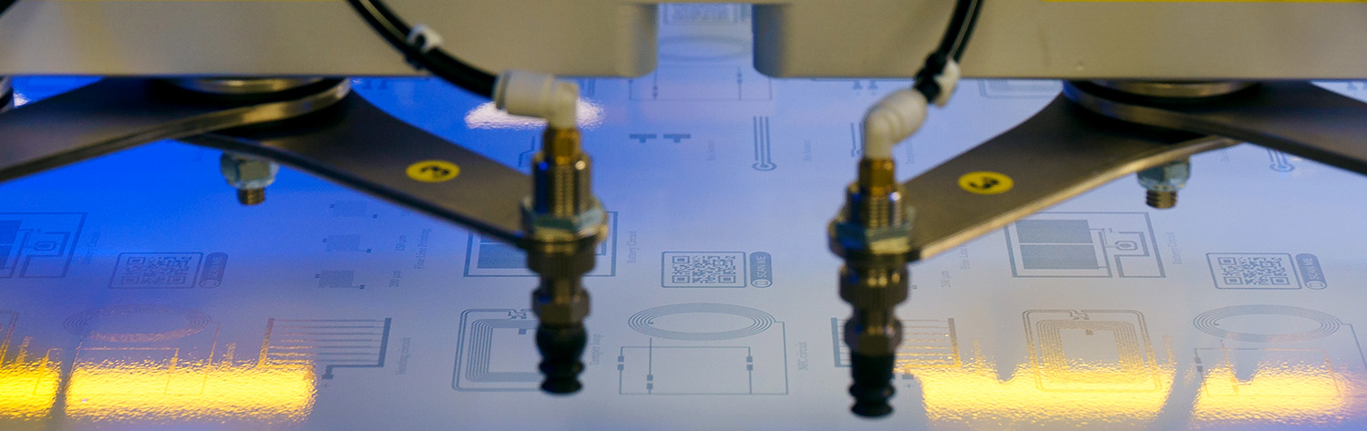Produktion von gedruckter Elektronik