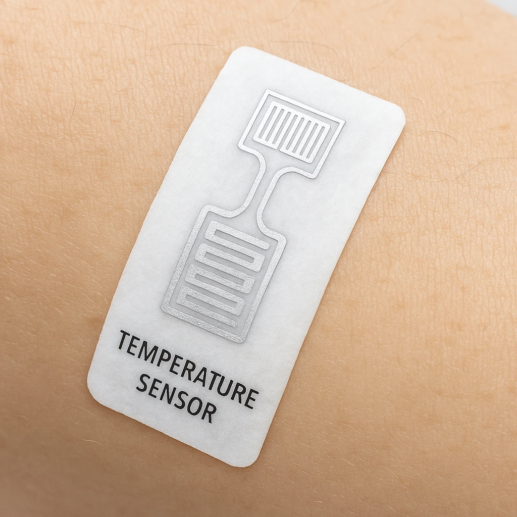 Temperatursensor für die Haut